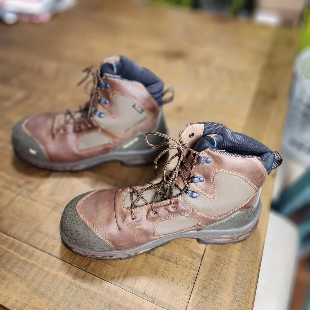 Irish Setter Red‎ Wing Mens Work Boots Waterproof Safety Toe Brown Size 13 E2